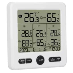 Trådlös termometer och hygrometer inomhus/utomhus