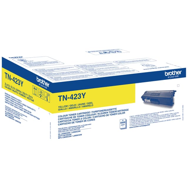 Brother toner TN421Y högkapacitet