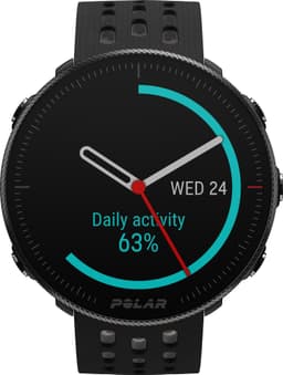 Polar Vantage M2 urheilukello (musta/harmaa)