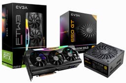 EVGA GeForce RTX 3070 FTW3 ULTRA + EVGA SuperNOVA 650W GT PSU BU