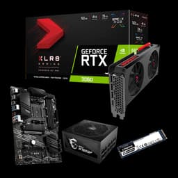 DIY BUNDLE_4 PNY GeForce RTX 3060 Uprising