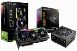 EVGA GeForce RTX 3070 Ti FTW3 ULTRA GAMING + EVGA SuperNOVA 650W GT PSU BU