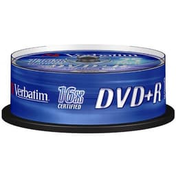Verbatim DVD+R 4,7 GB, 25 stk. brændbare DVD’er