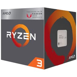 AMD Ryzen™ 3 2200G APU med Vega 8 grafikkort (boks)