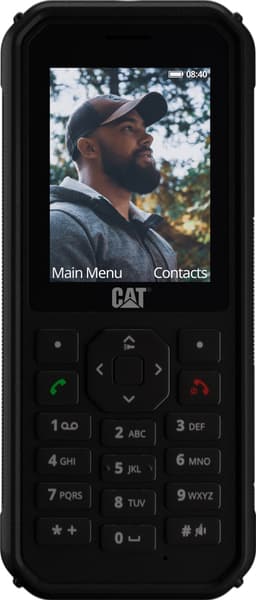 CAT B40 4G mobiltelefon (sort)