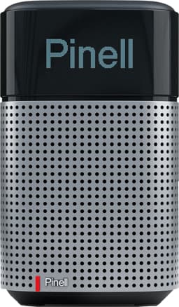 Pinell North kannettava digitaalinen radio (jäänvalkoinen)