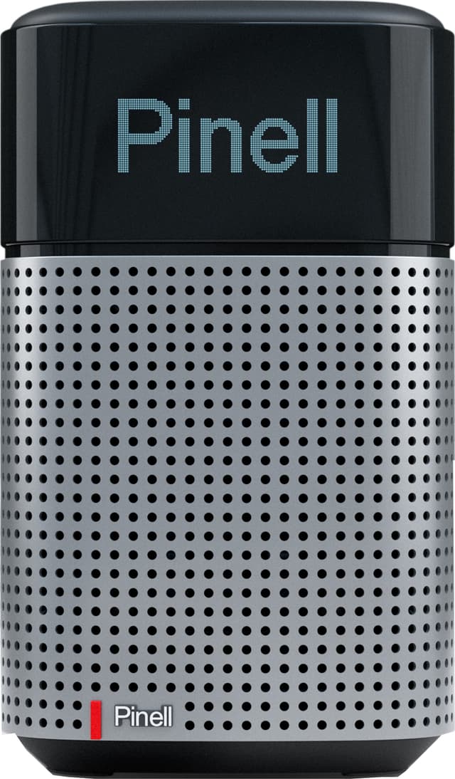 Pinell North bærbar digital radio (sunset red)