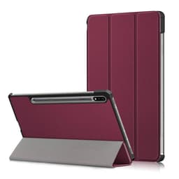 Aktiivinen kotelo Samsung Galaxy Tab S7 FE  - viininpunainen