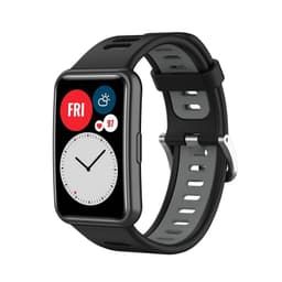 Twin Sport Armband Huawei Fit - Sort/grå