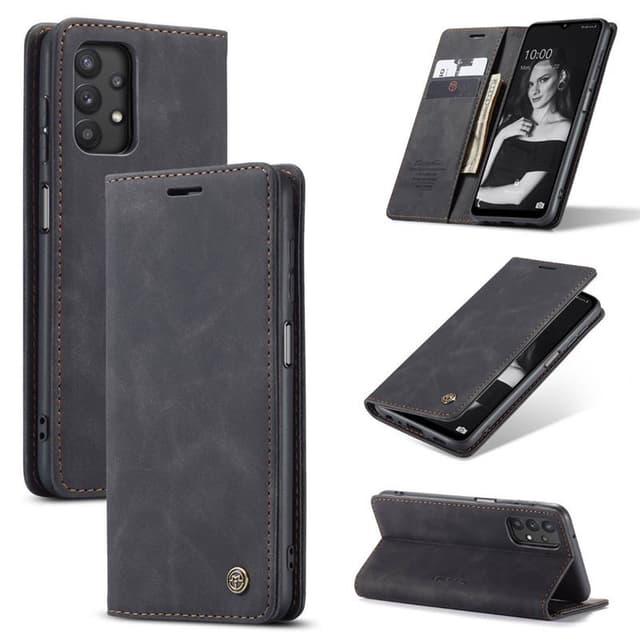 CaseMe Smart FlipCase Samsung Galaxy A32 5G  - musta