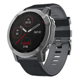 Twin Sport Armbånd Garmin Fenix 6S - Sort/grå