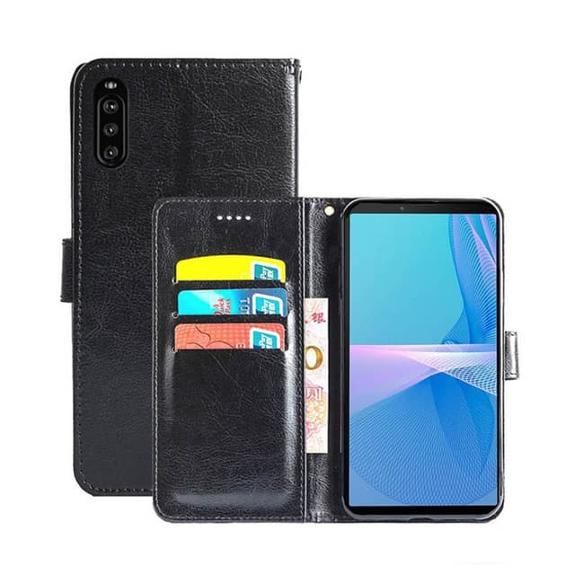 Lommebokdeksel 3-kort Sony Xperia 10 III  - Svart