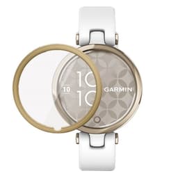 3D-kaareva lasinen näytönsuoja Garmin Lily - Kulta