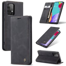 CaseMe Smart FlipCase Samsung Galaxy A52  - musta