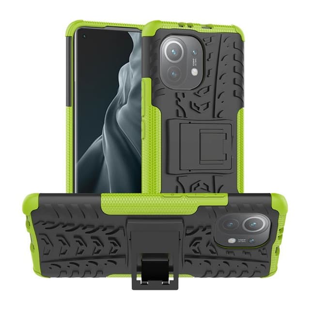 Stødbestandigt cover med stativ Xiaomi Mi 11  - grøn