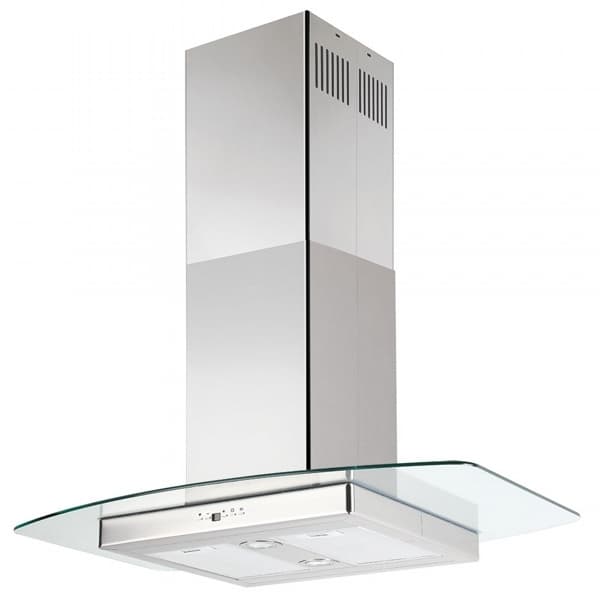 Silverline Frihängande Fläktkåpa SCV424060RF (rostfri 65cm Extern fläkt))