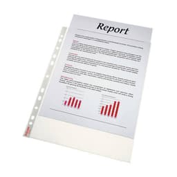 ESSELTE Plastficka A4 155my Transparent 100-pack