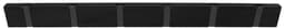 Knopplist med 6 knoppar - FLEX - svart ek