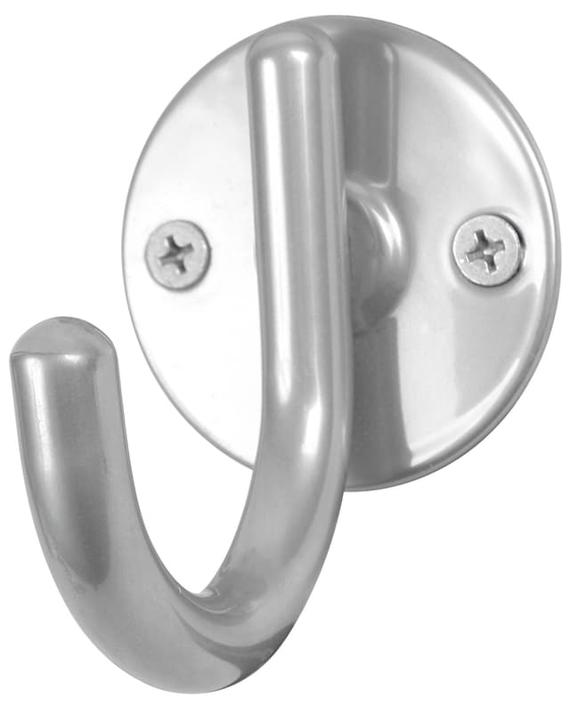 Frakkekrok enkel A5 - satin
