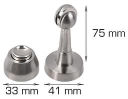 Dørholder med magnet