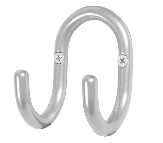 Frakkekrok dobbel A3 - satin