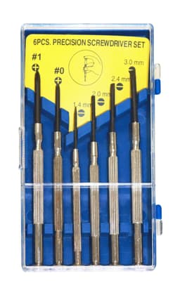 Optik skruvmejselsats - 6 delar