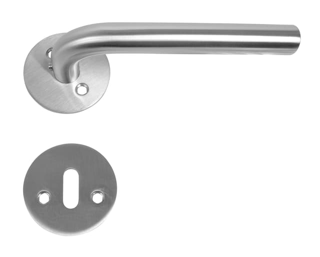 Dørgreb 16 mm. L-greb DESIGN - rustfri