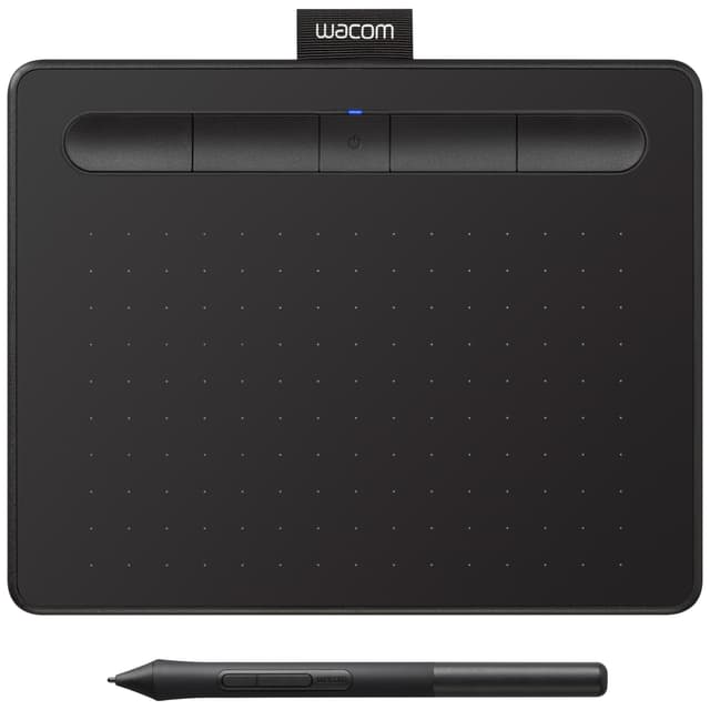 Wacom Intuos S Bluetooth tegneplate (sort)