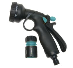 Brusepistol med slangekobling