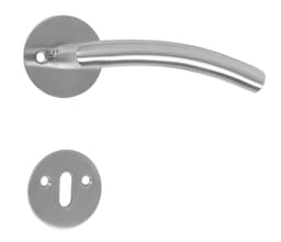 Dörrhandtag 16 mm B-handtag DESIGN - rostfritt stål