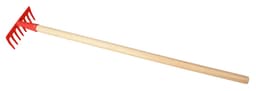 Børnerive - 75 cm - rød