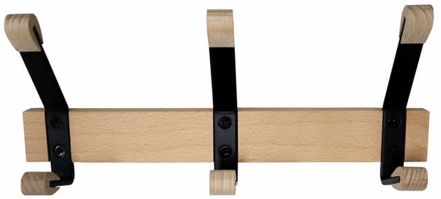 Knopplist i bok med 3 knoppar – svart