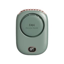 Opladelig miniventilator med nakkerem