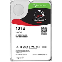 Seagate IronWolf 3,5" intern harddisk for NAS (10 TB)