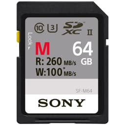 Sony Professional SF-M64 SDHC minneskort 64 GB
