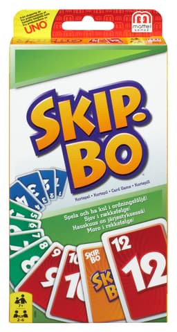 SKIP-BO Card Game (Scandinavian)