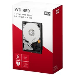 WD Desktop Red 3,5" intern harddisk for NAS (6 TB)