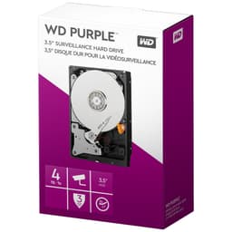 WD Purple Surveillance 3,5" intern harddisk (4 TB)