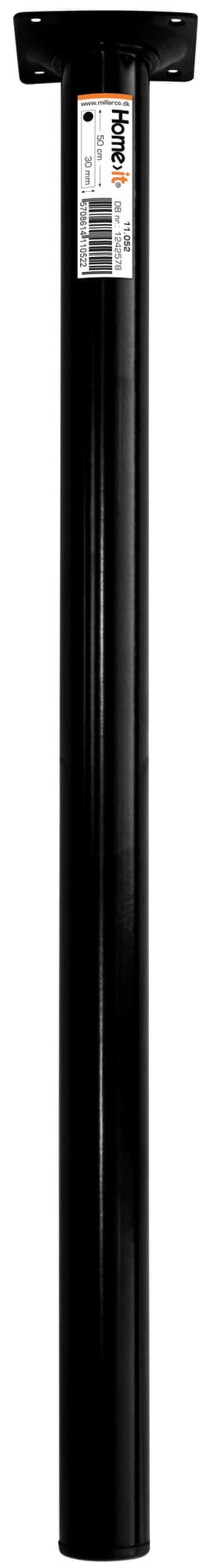 Bordbein 50 cm - dia. 30 mm - svart