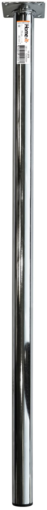 Bordbein 70 cm - dia. 30 mm - krom