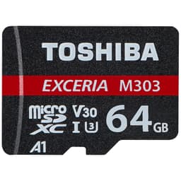 Toshiba Exceria M303 Micro SDXC-kort 64 GB