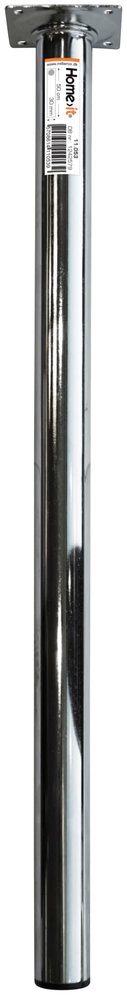Bordbein 50 cm - dia. 30 mm - krom