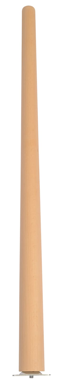 Bordben i bøk - trapes 80 cm (rett)