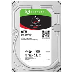 Seagate IronWolf 3.5" intern NAS HDD-harddisk (8 TB)