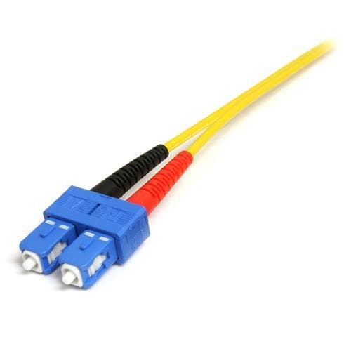 StarTech.com 10 m single-mode duplex fiberpatchkabel LC-SC, 10 m, LC,