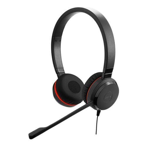 Jabra Evolve 20SE MS Stereo, Hodesett, Hodebånd, Kontor/kundesenter, Svart, Stereofonisk, China