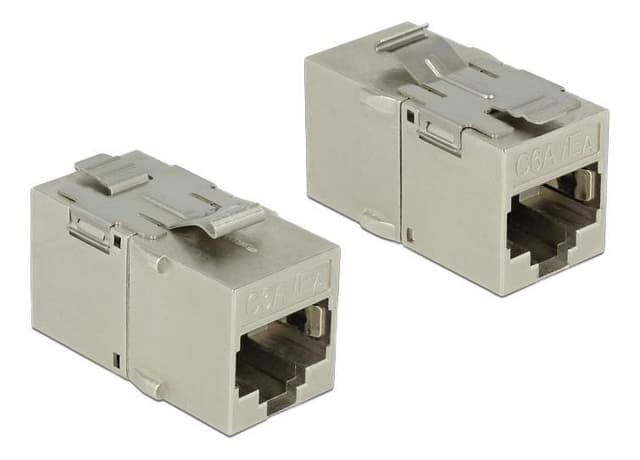 DeLOCK RJ45 Keystone modul, Cat.6a metall, RJ45 hona