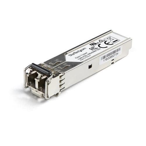 StarTech.com SFP1GLXEMCST, Fiberoptisk, 1000 Mbit/s, SFP, LC, LX, 10000 m