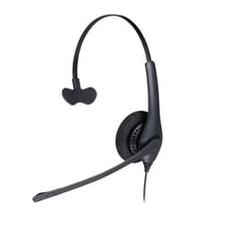 Jabra Biz 1500 Mono USB, Hodesett, Hodebånd, Kontor/kundesenter, Svart, Mono, In-line