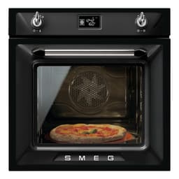 Smeg Victoria bygg-inn stekeovn SFP6925NPZE1 (sort